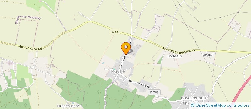 localisation de l'entreprise MONSIEUR THIERRY LASCAUX  THENOUVILLE