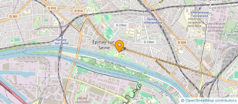 localisation de l'entreprise MONSIEUR THIERRY LASSALLE à EPINAY-SUR-SEINE