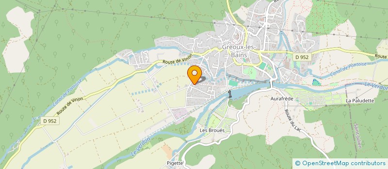 localisation de l'entreprise MONSIEUR THIERRY LATIL à GREOUX-LES-BAINS