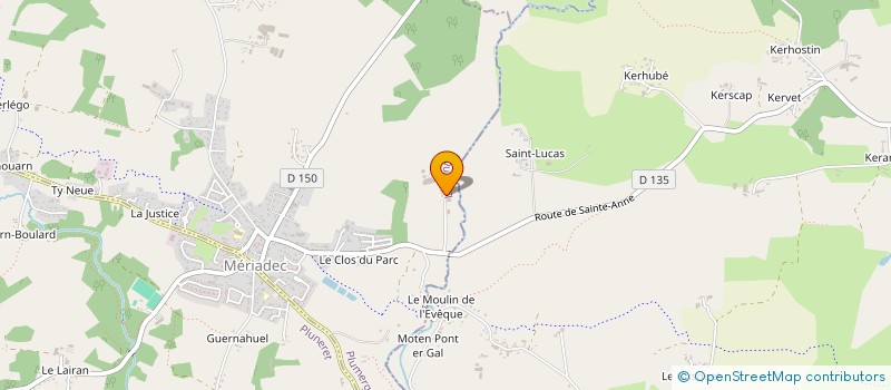 localisation de l'entreprise MONSIEUR THIERRY LATINIER à PLUMERGAT