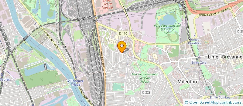 localisation de l'entreprise MONSIEUR THIERRY LAUNAY  VILLENEUVE-SAINT-GEORGES