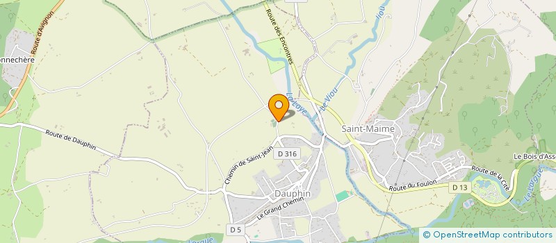 localisation de l'entreprise MONSIEUR THIERRY LAUR  DAUPHIN