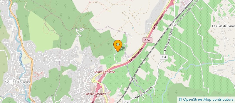 localisation de l'entreprise MONSIEUR THIERRY LAURANS  SOLLIES-PONT