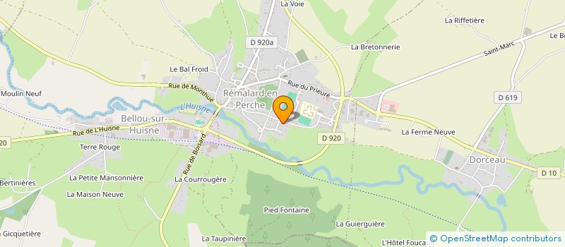 localisation de l'entreprise MONSIEUR THIERRY LAURENS à REMALARD-EN-PERCHE