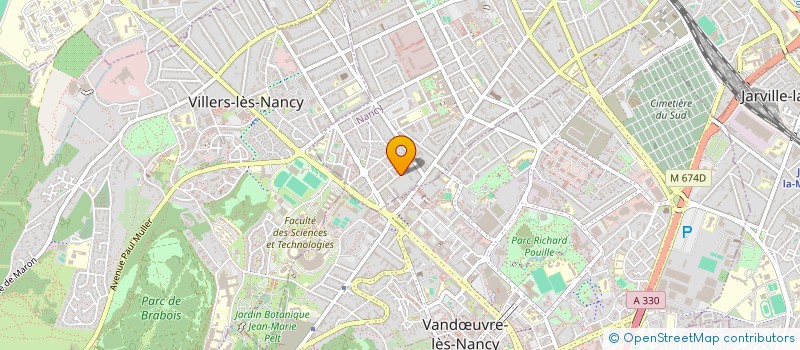 localisation de l'entreprise MONSIEUR THIERRY LAURENT  NANCY