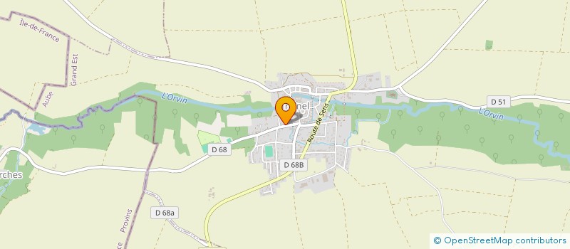 localisation de l'entreprise MONSIEUR THIERRY LAURENT  TRAINEL