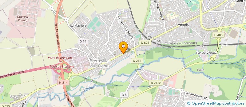 localisation de l'entreprise MONSIEUR THIERRY LAVACHE  BRETTEVILLE-SUR-ODON