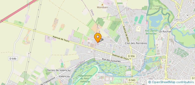 localisation de l'entreprise MONSIEUR THIERRY LAVEAU à CHATEAUROUX