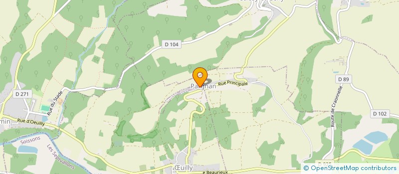 localisation de l'entreprise MONSIEUR THIERRY LAVERGNE  PARGNAN