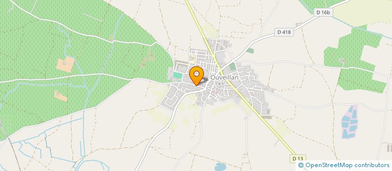localisation de l'entreprise MONSIEUR THIERRY LAVIOLETTE  OUVEILLAN