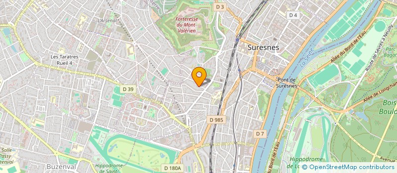 localisation de l'entreprise MONSIEUR THIERRY LE BOMIN à SURESNES