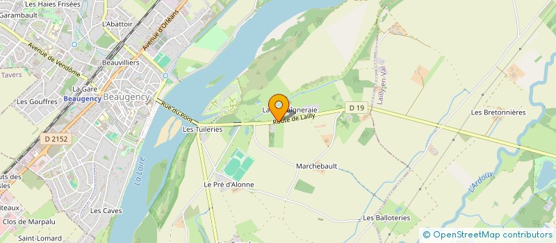 localisation de l'entreprise MONSIEUR THIERRY LE BOSSE à BEAUGENCY