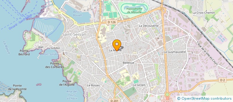 localisation de l'entreprise MONSIEUR THIERRY LE BRAS à SAINT-MALO