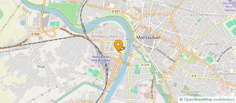 localisation de l'entreprise MONSIEUR THIERRY LE BRETON  MONTAUBAN