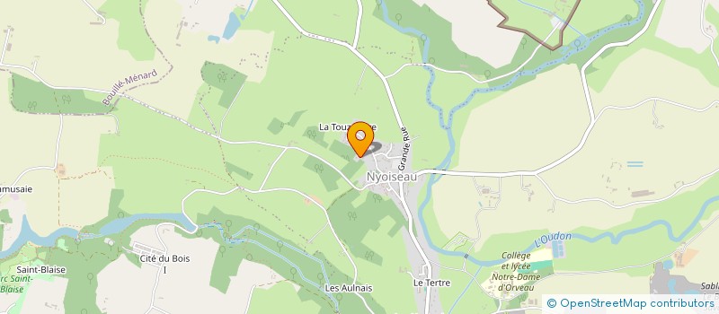 localisation de l'entreprise MONSIEUR THIERRY LE FRERE à SEGRE-EN-ANJOU BLEU