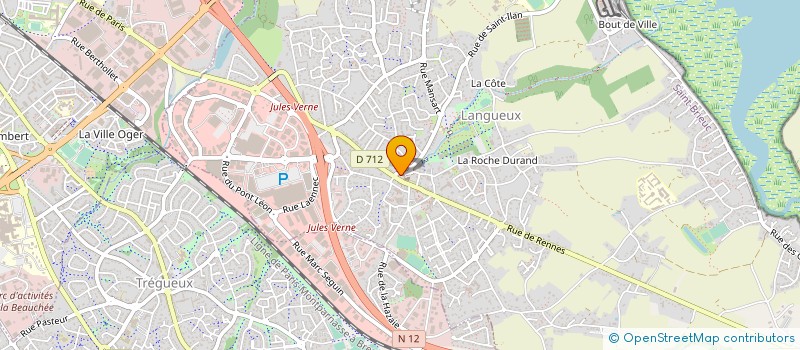 localisation de l'entreprise MONSIEUR THIERRY LE GALES  LANGUEUX