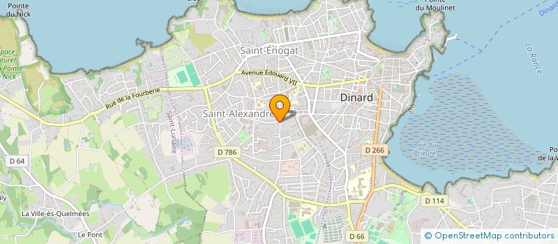 localisation de l'entreprise MONSIEUR THIERRY LE GOFF  DINARD