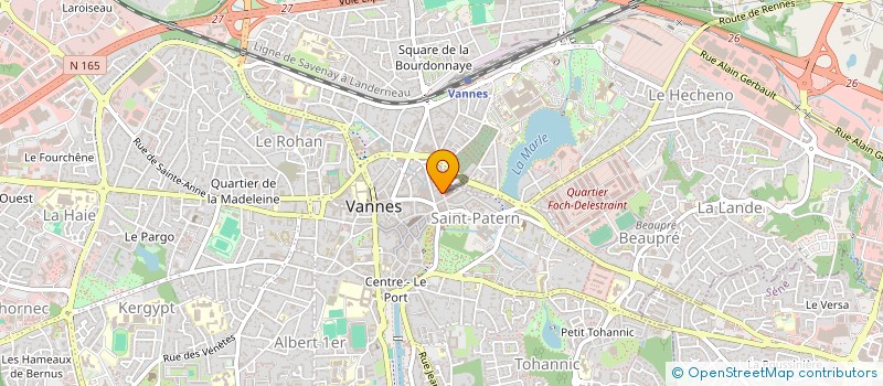 localisation de l'entreprise MONSIEUR THIERRY LE GOUALLEC à VANNES