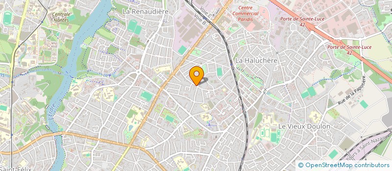 localisation de l'entreprise MONSIEUR THIERRY LE GUEN à NANTES