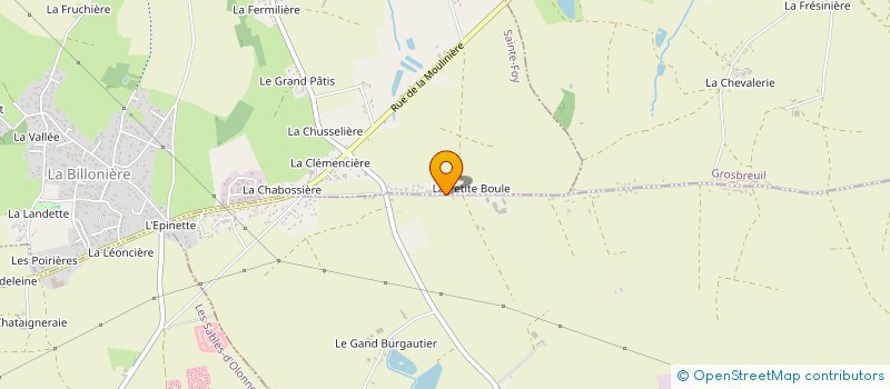 localisation de l'entreprise MONSIEUR THIERRY LE GUEN  SAINTE-FOY