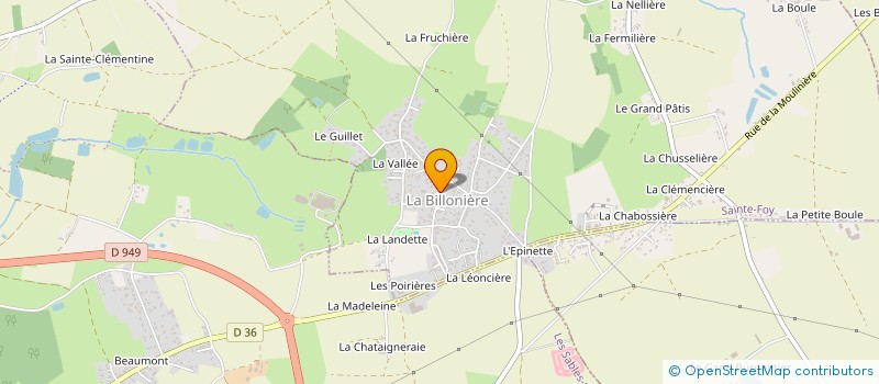 localisation de l'entreprise MONSIEUR THIERRY LE GUEN  SAINTE-FOY