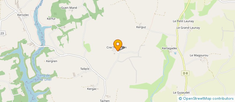 localisation de l'entreprise MONSIEUR THIERRY LE JEHAN  LANRIVAIN