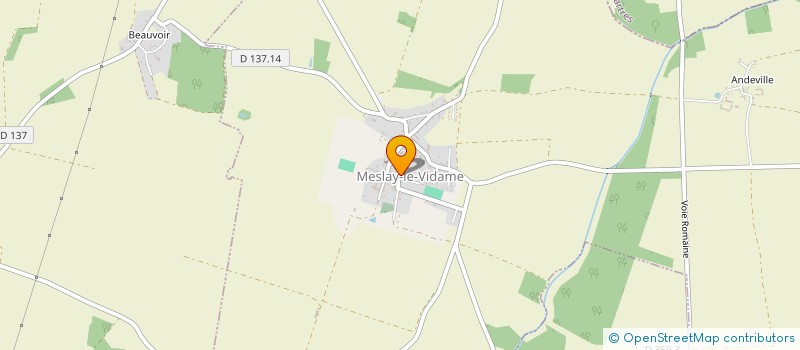 localisation de l'entreprise MONSIEUR THIERRY LE-JUGE à MESLAY-LE-VIDAME