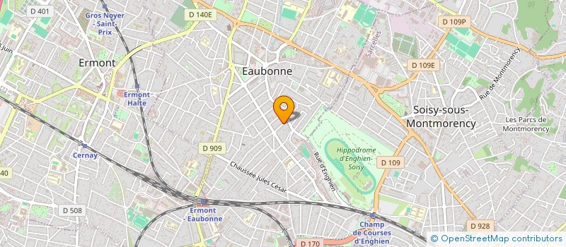 localisation de l'entreprise MONSIEUR THIERRY LE LUC à EAUBONNE