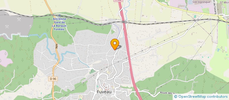 localisation de l'entreprise MONSIEUR THIERRY LE MOEL  FUVEAU