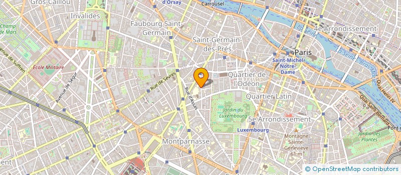 localisation de l'entreprise MONSIEUR THIERRY LE NOUVEL  PARIS