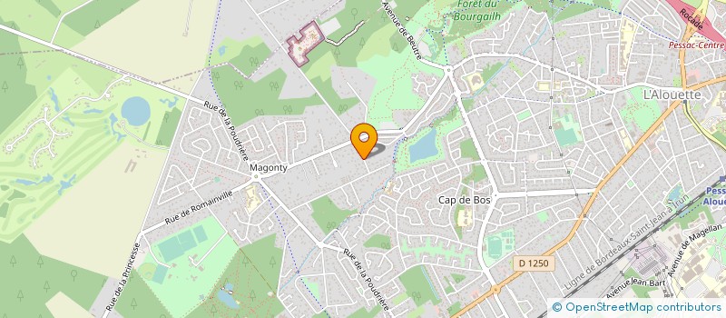 localisation de l'entreprise MONSIEUR THIERRY LE ROHELLEC  PESSAC