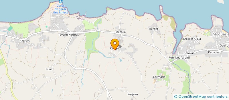 localisation de l'entreprise MONSIEUR THIERRY LE SAINT  CLEDER