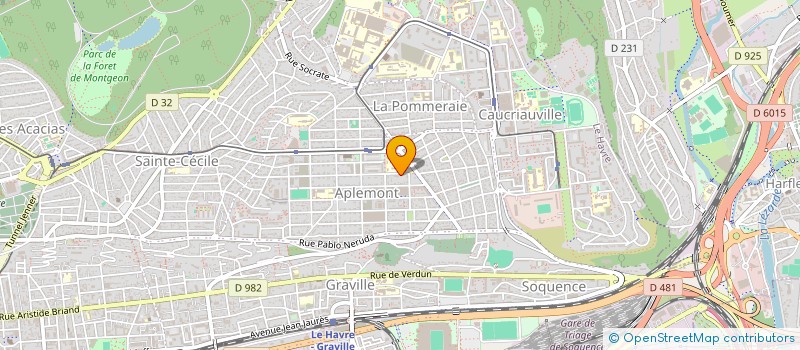 localisation de l'entreprise MONSIEUR THIERRY LE SAUX à LE HAVRE