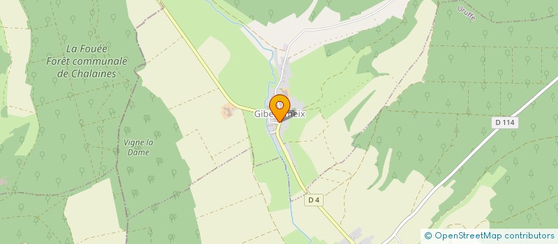 localisation de l'entreprise MONSIEUR THIERRY LEBLANC  GIBEAUMEIX