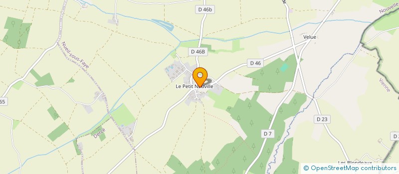 localisation de l'entreprise MONSIEUR THIERRY LEBLANC  LA ROCHE-RIGAULT