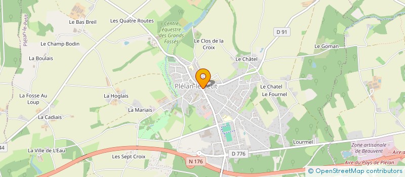 localisation de l'entreprise MONSIEUR THIERRY LEBON à SAINT-MAUDEZ