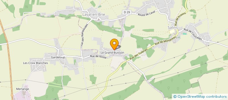 localisation de l'entreprise MONSIEUR THIERRY LEBOUCQ  LAVAL-EN-BRIE