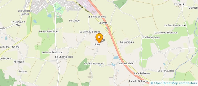 localisation de l'entreprise MONSIEUR THIERRY LEBRETON à BROONS