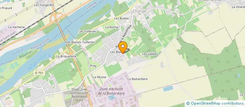 localisation de l'entreprise MONSIEUR THIERRY LEBREUX à CHARGE