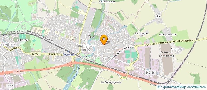 localisation de l'entreprise MONSIEUR THIERRY LECESTRE à TOURNAN-EN-BRIE
