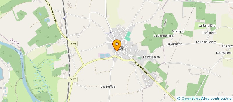 localisation de l'entreprise MONSIEUR THIERRY LECLAIR à LES HAUTS-D'ANJOU