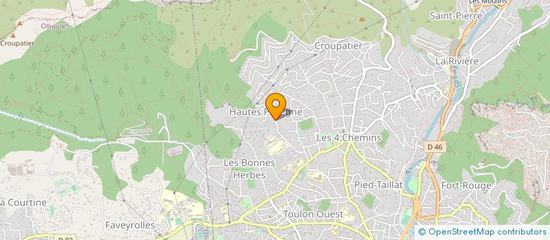 localisation de l'entreprise MONSIEUR THIERRY LECLERC  TOULON