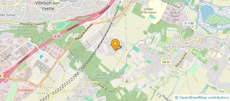 localisation de l'entreprise MONSIEUR THIERRY LECLERCQ  VILLEBON-SUR-YVETTE