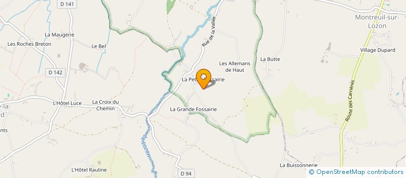 localisation de l'entreprise MONSIEUR THIERRY LECLUSE  MARIGNY-LE-LOZON