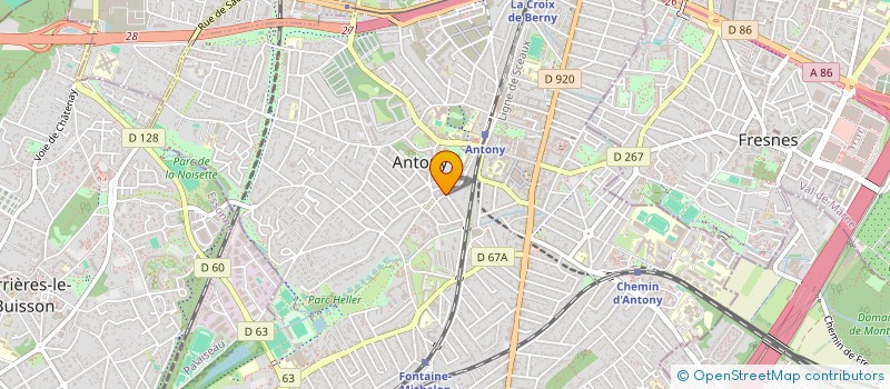 localisation de l'entreprise MONSIEUR THIERRY LECUYER  ANTONY