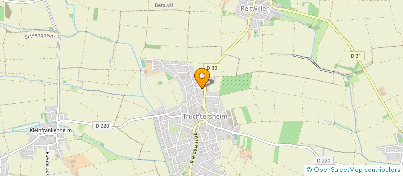 localisation de l'entreprise MONSIEUR THIERRY LEFEBVRE à TRUCHTERSHEIM