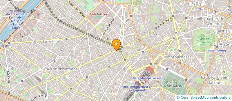 localisation de l'entreprise MONSIEUR THIERRY LEFEBVRE  PARIS