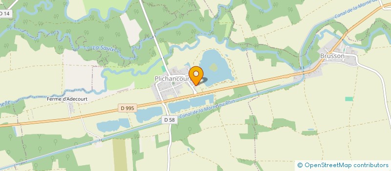 localisation de l'entreprise MONSIEUR THIERRY LEFER  PLICHANCOURT