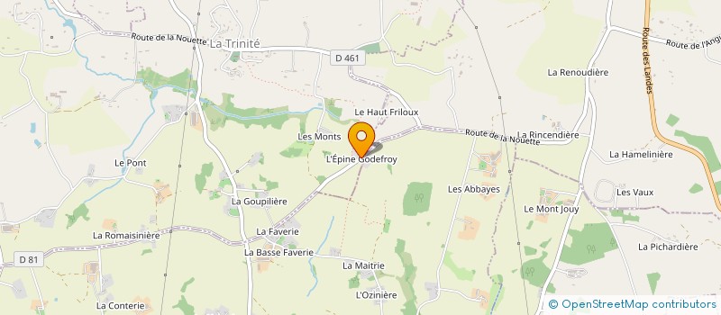 localisation de l'entreprise MONSIEUR THIERRY LEFORESTIER à FLEURY