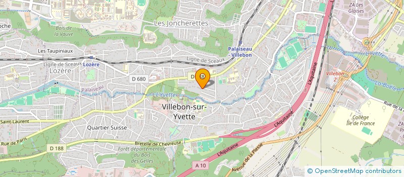 localisation de l'entreprise MONSIEUR THIERRY LEFORT à PALAISEAU